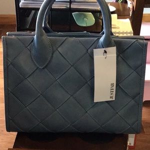 Just Fab purse, light blue